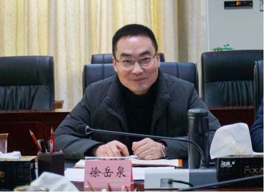 市交通运输局党组书记,局长徐岳泉对阿坝州交通运输局考察组一行表示