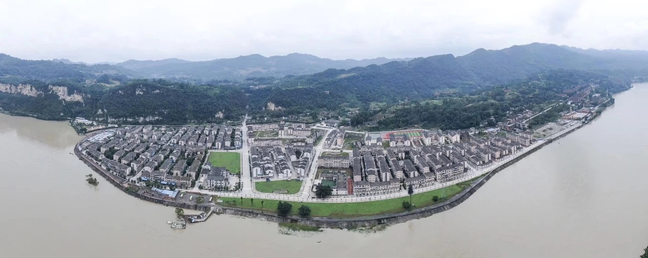 福禄镇鸟瞰图