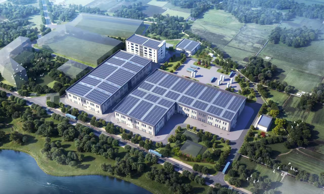 图：龙泰福缘“石英坩埚、拉管及其配套项目”效果图